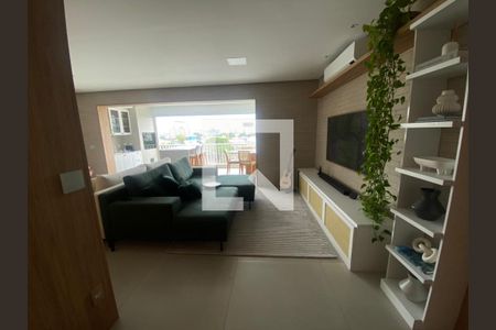 Sala de TV de apartamento para alugar com 3 quartos, 154m² em Jardim Caravelas, São Paulo