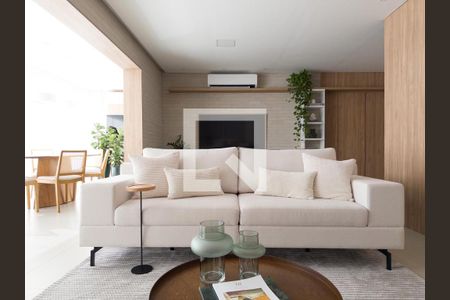 Sala de Estar de apartamento para alugar com 3 quartos, 154m² em Jardim Caravelas, São Paulo