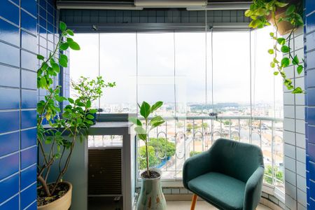 Varanda da Sala de apartamento à venda com 2 quartos, 63m² em Vila Bela, São Paulo