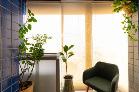 Varanda da Sala de apartamento à venda com 2 quartos, 63m² em Vila Bela, São Paulo