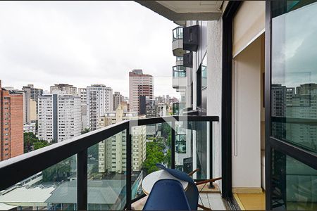 Varanda de apartamento para alugar com 1 quarto, 50m² em Funcionários, Belo Horizonte