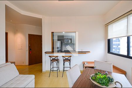 Sala Ambientes de apartamento para alugar com 1 quarto, 50m² em Funcionários, Belo Horizonte