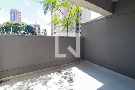 Studio - Varanda de kitnet/studio para alugar com 0 quarto, 36m² em Santo Amaro, São Paulo