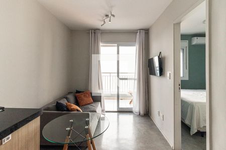 Sala de apartamento para alugar com 1 quarto, 35m² em Vila Buarque, São Paulo