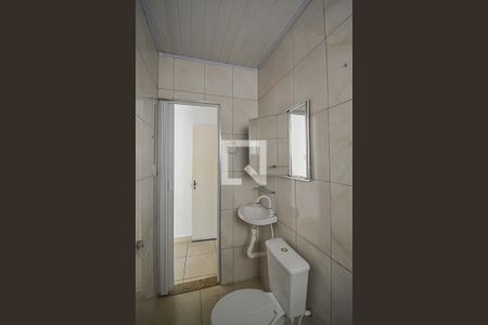 Banheiro de casa para alugar com 1 quarto, 45m² em Jardim Independencia, São Bernardo do Campo