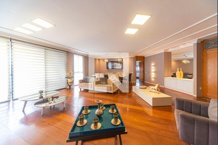 Sala de apartamento à venda com 4 quartos, 260m² em Vila Bastos, Santo André