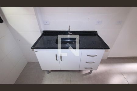Sala/Cozinha de apartamento para alugar com 1 quarto, 31m² em Parque São Lucas, São Paulo