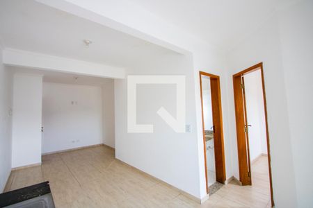 Sala/Cozinha de apartamento à venda com 2 quartos, 90m² em Jardim Silvana, Santo André