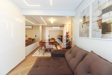 Sala  de apartamento à venda com 2 quartos, 80m² em Vila Zilda, São Paulo