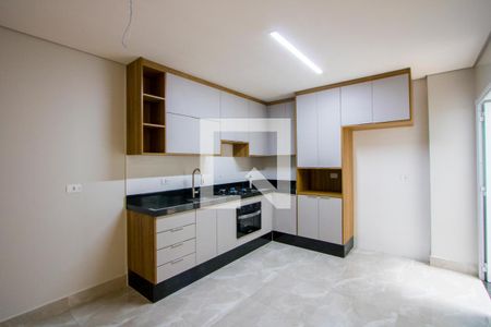 Sala/Cozinha de apartamento para alugar com 2 quartos, 62m² em Vila Humaita, Santo André