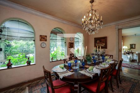Sala de Jantar de casa à venda com 5 quartos, 447m² em Jardim Guedala, São Paulo