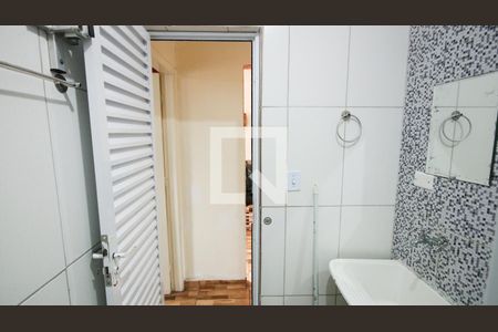 Banheiro de apartamento para alugar com 1 quarto, 37m² em Cidade Ocian, Praia Grande