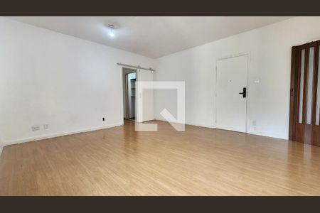 Sala de apartamento para alugar com 3 quartos, 135m² em Gonzaga, Santos