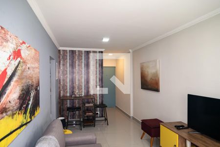 Sala de apartamento à venda com 1 quarto, 55m² em Bela Vista, São Paulo