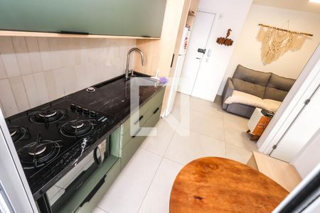 Sala e Cozinha de apartamento para alugar com 1 quarto, 32m² em Sacomã, São Paulo