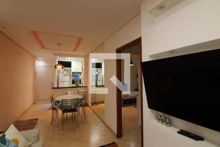 Sala  de apartamento para alugar com 2 quartos, 64m² em Vila Joao Basso, São Bernardo do Campo