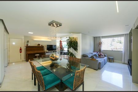 SALA de apartamento à venda com 4 quartos, 165m² em Coracao de Jesus, Belo Horizonte