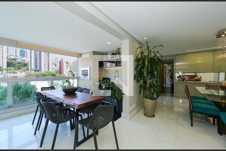 SALA de apartamento à venda com 4 quartos, 165m² em Coracao de Jesus, Belo Horizonte