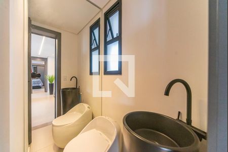 Lavabo de apartamento à venda com 1 quarto, 108m² em Jardim Bela Vista, Santo André