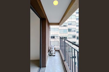 Varanda da Sala de apartamento para alugar com 1 quarto, 30m² em Liberdade, São Paulo