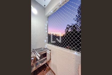 Varanda da Sala de apartamento para alugar com 2 quartos, 48m² em Jardim Santa Emilia, São Paulo