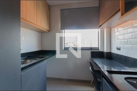 Cozinha e Área de Serviço de apartamento para alugar com 1 quarto, 36m² em Vila Monumento, São Paulo