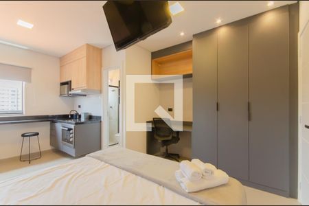 Sala/Quarto de apartamento para alugar com 1 quarto, 32m² em Vila Monumento, São Paulo