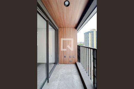 Varanda de kitnet/studio para alugar com 1 quarto, 25m² em Vila Regente Feijó, São Paulo