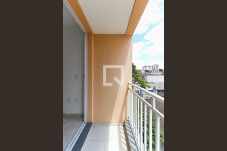 Varanda da Sala de apartamento para alugar com 2 quartos, 54m² em Vila Carmosina, São Paulo
