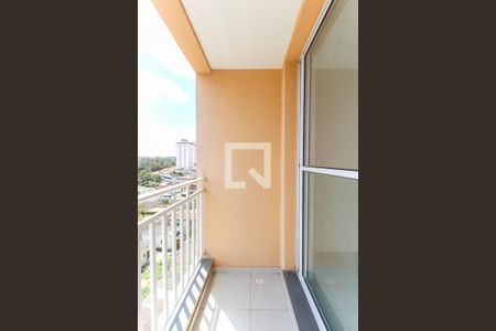 Varanda da Sala de apartamento para alugar com 2 quartos, 54m² em Vila Carmosina, São Paulo