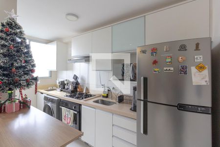 Cozinha e Área de Serviço de apartamento à venda com 2 quartos, 45m² em Gopouva, Guarulhos