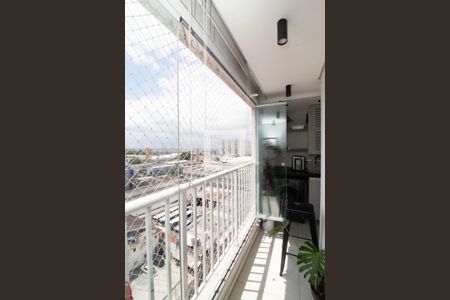Varanda da Sala de apartamento à venda com 2 quartos, 44m² em Vila Itapegica, Guarulhos
