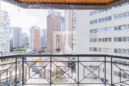 Varanda da Sala de apartamento para alugar com 3 quartos, 284m² em Itaim Bibi, São Paulo