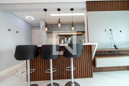 Sala_cozinha - Conjugada de apartamento para alugar com 2 quartos, 70m² em Alphaville, Barueri
