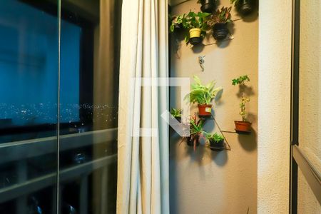 Varanda da Sala de apartamento para alugar com 2 quartos, 47m² em Vila Brasil, São Paulo