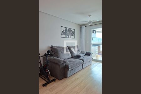 Sala de apartamento para alugar com 2 quartos, 74m² em Canto do Forte, Praia Grande