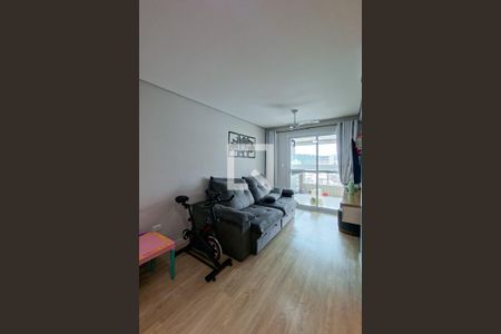 Sala de apartamento para alugar com 2 quartos, 74m² em Canto do Forte, Praia Grande