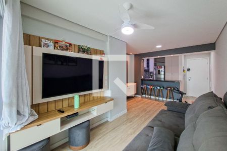 Sala de apartamento para alugar com 2 quartos, 74m² em Canto do Forte, Praia Grande