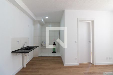 Sala - Cozinha de apartamento para alugar com 2 quartos, 35m² em Jaguaré, São Paulo