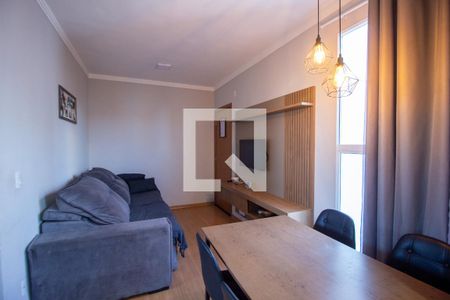 Sala de apartamento para alugar com 2 quartos, 40m² em Recreio dos Sorocabanos, Sorocaba