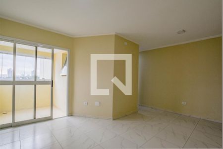 Sala de apartamento à venda com 1 quarto, 55m² em Vila Vilma, Santo André