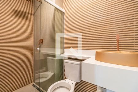 Banheiro Social de apartamento à venda com 2 quartos, 59m² em Alphaville Empresarial, Barueri