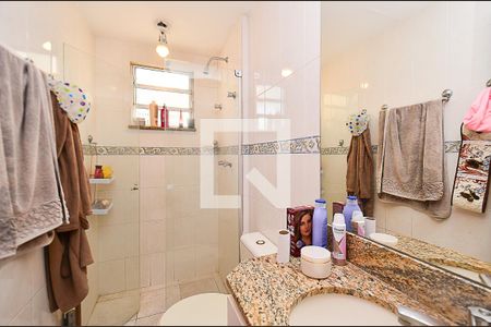 Banheiro suite de apartamento à venda com 2 quartos, 60m² em Boa Vista, Belo Horizonte