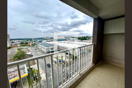 Varanda da Sala de apartamento para alugar com 2 quartos, 55m² em Vila das Bandeiras, Guarulhos