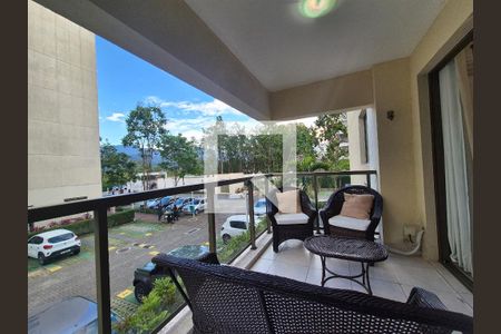 Varanda  de apartamento para alugar com 3 quartos, 85m² em Recreio dos Bandeirantes, Rio de Janeiro