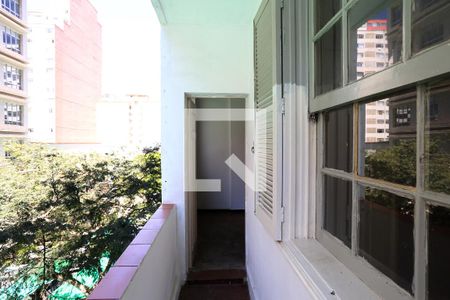 Varanda da Sala de apartamento para alugar com 3 quartos, 83m² em Centro, Belo Horizonte