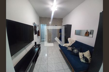 Banheiro de apartamento para alugar com 1 quarto, 27m² em Centro, São Vicente