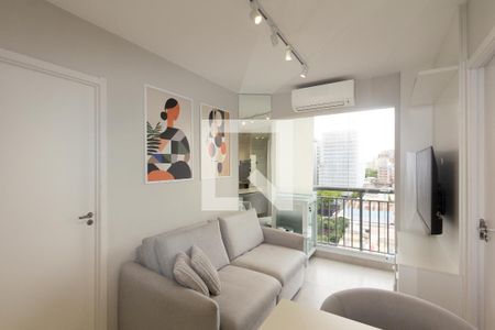 Sala/Cozinha de apartamento para alugar com 2 quartos, 37m² em Moema, São Paulo