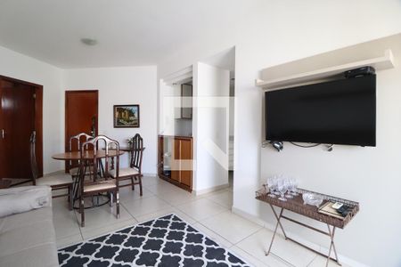 Sala de apartamento para alugar com 1 quarto, 63m² em Centro, Uberlândia
