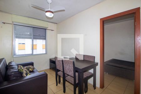 Sala de apartamento para alugar com 1 quarto, 42m² em Vila Nova, Porto Alegre